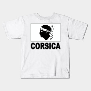 The Pride of Corsica - Corsican Flag Design Kids T-Shirt